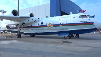 Azerbaycan'dan anfibi yangın söndürme uçağı