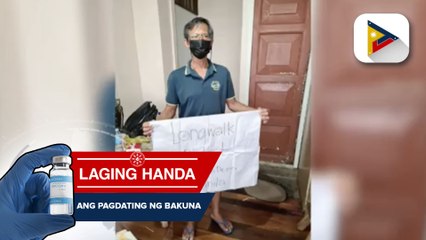 Retiradong pulis na naglakad mula Bukidnon hanggang Maynila para iprotesta ang nasuspindeng benepisyo, tinulungan ni Pangulong Duterte at Sec. Bong Go