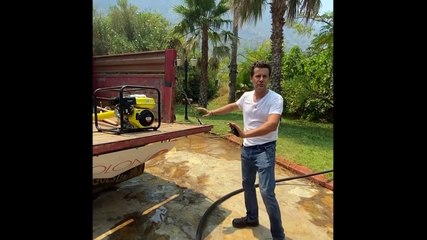 Muğla'da vatandaşlar kendi itfaiyesini yaptı: Üzerinde su deposu ve iyi bir su pompası ile neredeyse itfaiye kadar iş yapıyor