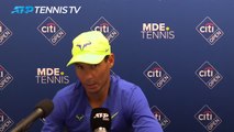 Nadal fights foot pain to beat Sock in Washington