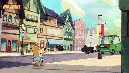 Jellystone 1x02 Season 1 Episode 2 Clip - Boo Boo Buys New Boots