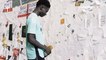 How fans welcomed Arsenal's Bukayo Sako back to training with wall of letters