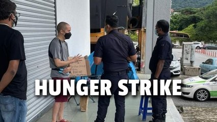 Man sick of politics, goes on hunger strike to demand change