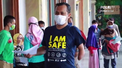 Polda DIY Gelar Vaksinasi Presisi Merdeka Untuk Para Difabel