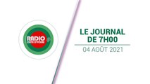 Journal de 07h00 du 04 août 2021 [Radio Côte d'Ivoire]