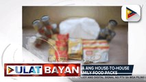 Taguig LGU, sinimulan na ang house-to-house distribution ng family food packs; Valenzuela LGU, mamamahagi ng pera sa mga residente