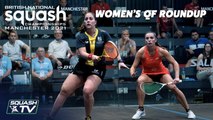 Squash: British Nationals 2021 - Women's QF Roundup