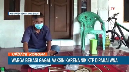 Warga Bekasi Gagal Vaksin Karena NIK KTP Dipakai WNA