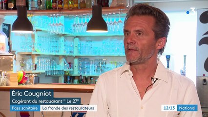 Pass sanitaire : la fronde des restaurateurs
