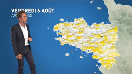 Bulletin météo pour le vendredi 6 août 2021