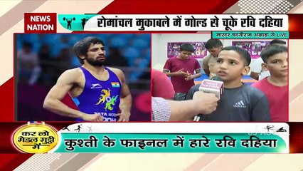 Ravi Dahiya loses final but bags silver medal for India!