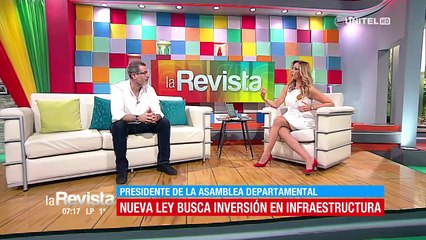 Entrevista al presidente de la Asamblea Departamental de Santa Cruz