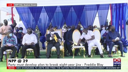 Live: NPP @ 29; Celebrating party’s contribution to governance in the 4th Republic - News (5-8-21)