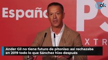Ander Gil no tiene futuro de pitoniso: así rechazaba en 2019 todo lo que Sánchez hizo después