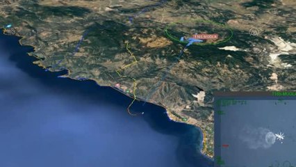 Son dakika haberleri | Orman yangınlarına helikopterler saatte 30 ton su taşıyabiliyor