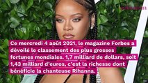 Rihanna est officiellement milliardaire et devient la chanteuse la plus riche du monde