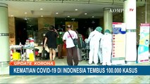 Kasus Kematian Covid-19 Indonesia Tembus 100.000