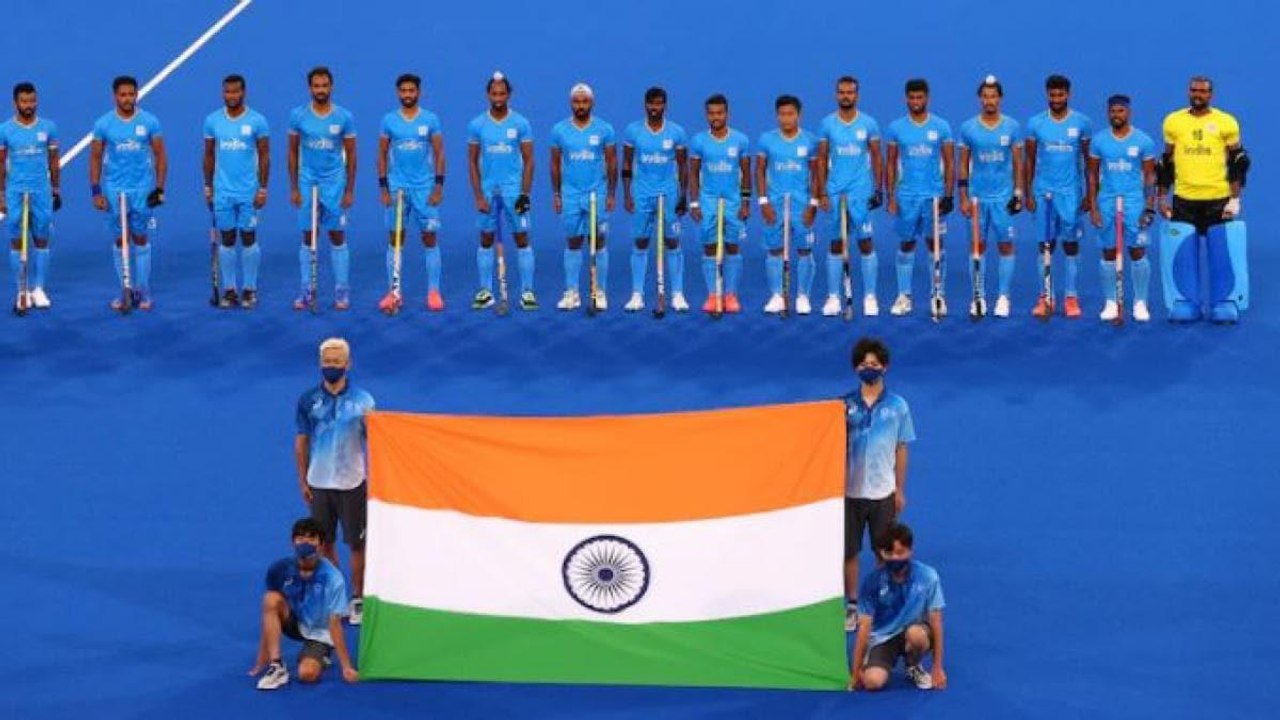 Hockey Olympics:  This bronze medal is no less than gold!