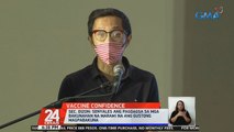 Sec. Dizon: Senyales ang pagdagsa sa mga bakunahan na marami na ang gustong magpabakuna | 24 Oras