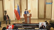 VP Robredo: Bilyun-bilyong piso sa NTF-ELCAC ngayong pandemya, dapat ipagpaliban at gawing prayoridad ang pamamahagi ng ayuda | 24 Oras