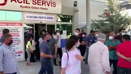Hastanede güvenlikçiler ile vatandaşların maske kavgası: 3 yaralı