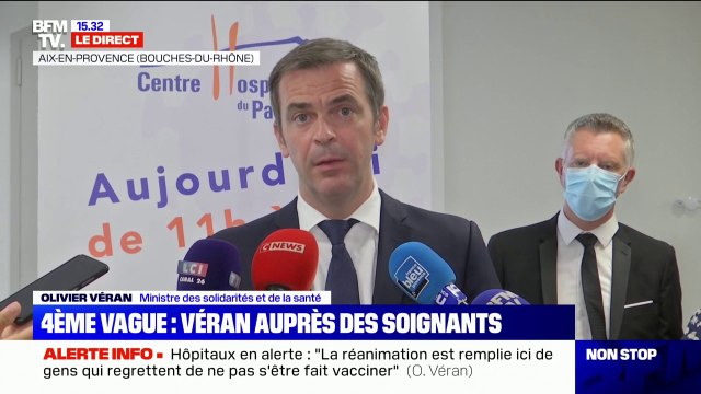 Olivier Véran: 65% de la population générale a reçu au moins une dose de vaccin en France