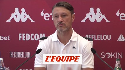 下载视频: Kovac (Monaco) confirme Nübel comme gardien numéro 1 - Foot - L1 - Monaco