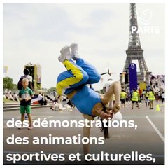 Paris Plages aux jardins du Trocadéro