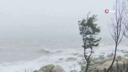 Çin'de tayfun alarmı: 33 bin kişi tahliye edildi