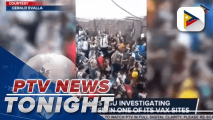 Unexpected number of people swarm in various vax sites before ECQ implementation | via Allan Francisco