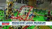 LEGO collector builds miniature toy city with shops and cafes