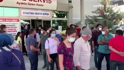 Güvenlik görevlileri ile hasta yakınları arasında maske kavgası: 9 kişi yaralandı