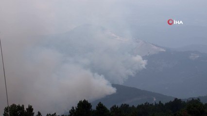 Alevler TRT vericilerine 500 metre yaklaştı