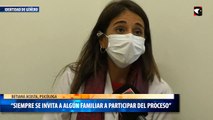 “Siempre se invita a algún familiar a participar del proceso”