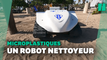 Ce robot ramasse les petits déchets pour nettoyer les plages
