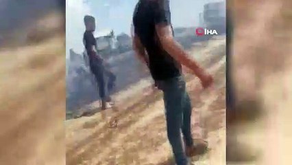 Elektrik tellerinden çıkan yangın kazaya neden oldu: 1 yaralı