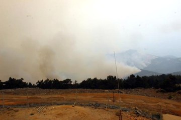 Muğla'da alevler yeniden yükseldi