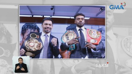Manny Pacquiao–Errol Spence Jr. fight, mapapanood sa GMA Network sa August 22 | Saksi
