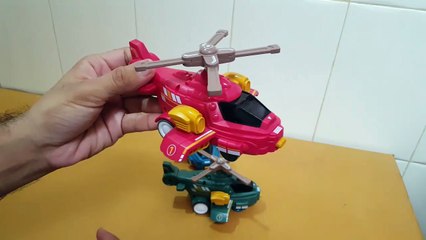 Unboxing and Review of Transformer Helicopter Robot Toy for Kids