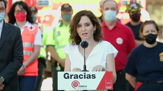 Díaz Ayuso acusa a la delegada de Gobierno de actuar como “delegada del PSOE” y reprocha sus datos sobre inversiones en Madrid: “Tienen la mentira como castigo”