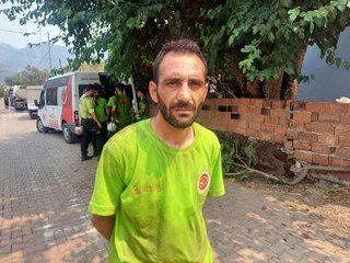 BABASINI TOPRAĞA VERDİ, SÖNDÜRME ÇALIŞMALARI İÇİN MARMARİS'E KOŞTU