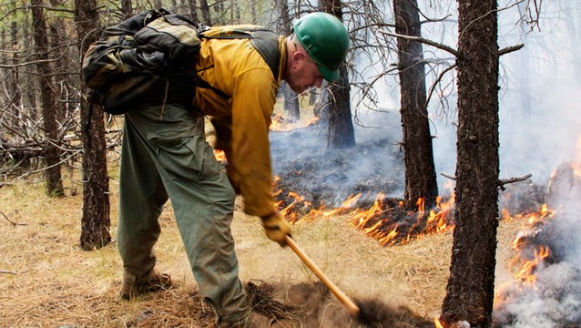 We followed firefighters in Oregon to see how they battle some of the largest wildfires in the US