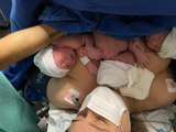 Nascem os trigêmeos filhos de árbitro catarinense que está em Tóquio