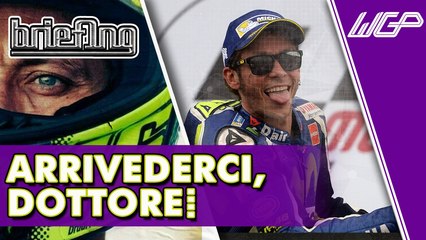 BOMBA! VALENTINO ROSSI ANUNCIA APOSENTADORIA DA MOTOGP | Briefing + WGP