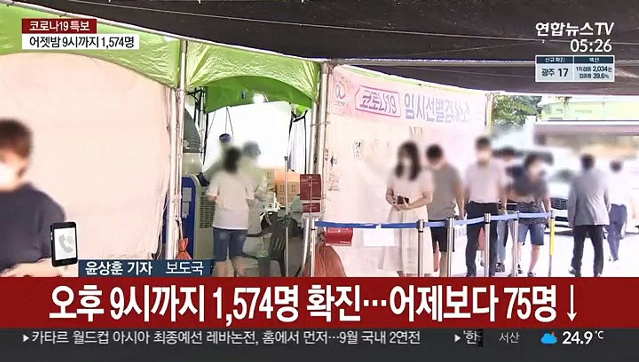 오늘 1,700명 안팎…현행 거리두기 재연장 관측