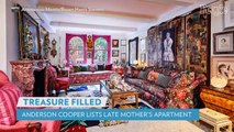 Anderson Cooper Lists Late Mother Gloria Vanderbilt's Treasure-Filled Manhattan Apartment