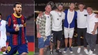 Lionel Messi next club: Barca star pictured with PSG's Neymar, Di Maria and Verratti