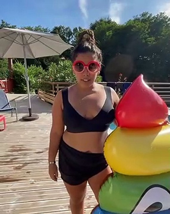 Ines Reg s'affiche très amincie et en maillot de bain sur Instagram !