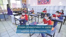 Educación será actividad esencial y habría clases presenciales aun en semáforo rojo: López-Gatell