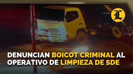 ASDE busca grupo que fue captado en cámara lanzando basura, para someterlos a la justicia